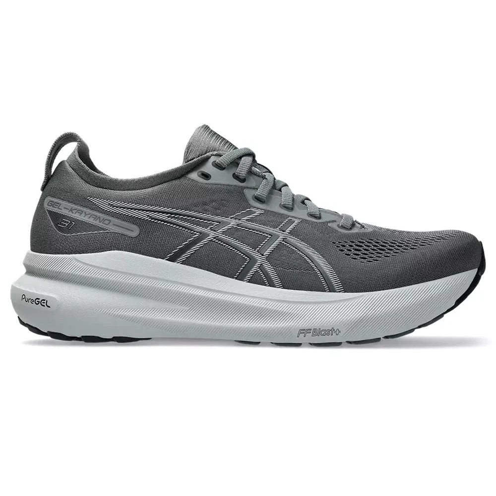 Men's Asics Gel-Kayano 31, Steel Grey/Piedmont Grey, 12 4E Extra Wide
