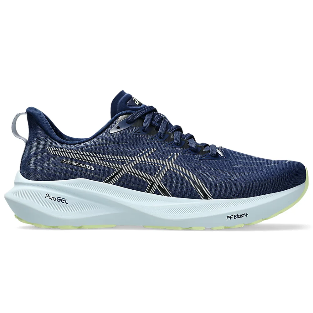 Men's Asics GT-2000 13, Blue Expanse/Grey Blue, 12 2E Wide