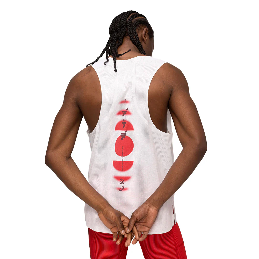 Men's ASICS x Bandit Vento Performance Singlet - Image 2