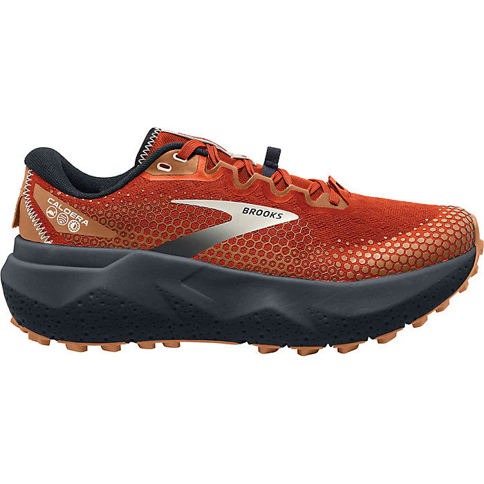 Men's Brooks Caldera 6, Rooibos/Biscuit/Peacoat, 8.5 D Medium