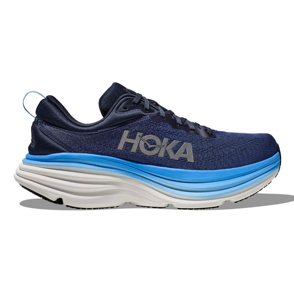 Men's Hoka Bondi 8, Outer Space/All Aboard, 8.5 D Medium