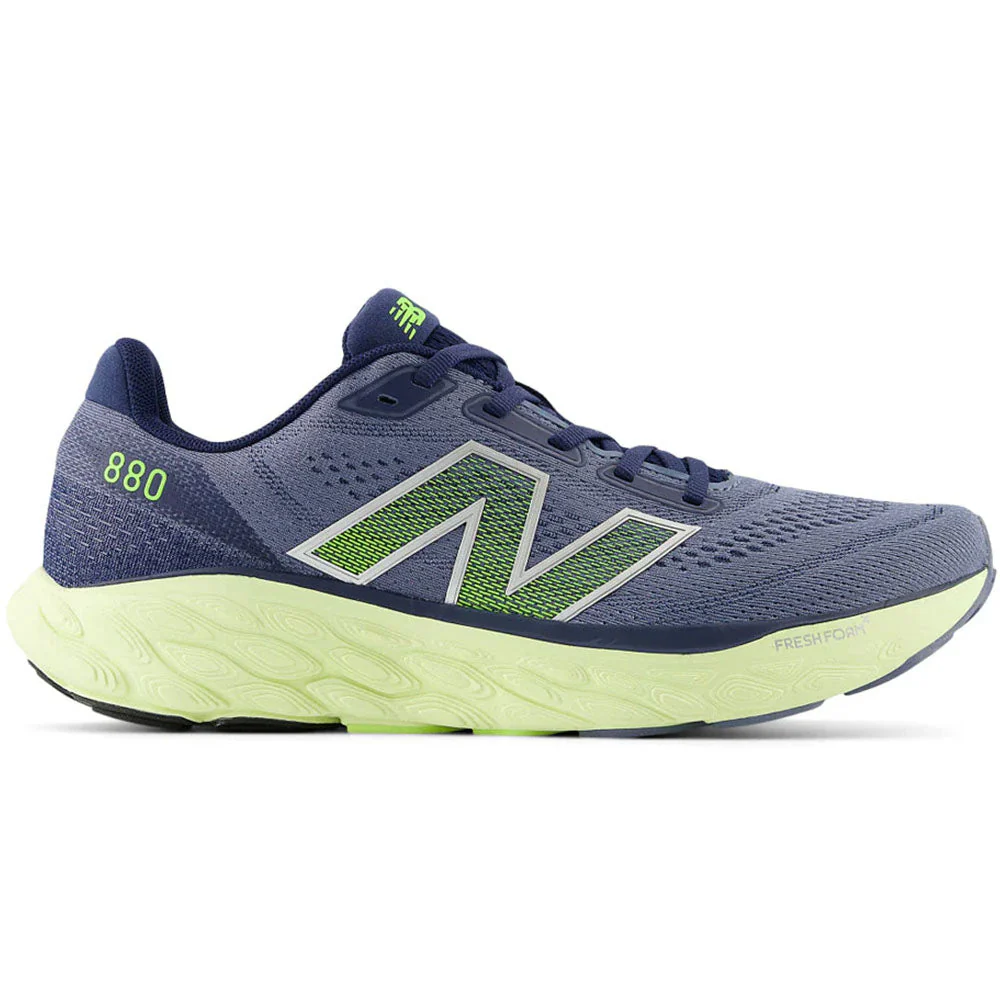 Men's New Balance Fresh Foam X 880v14, Arctic Grey/Limelight, 11 D Medium