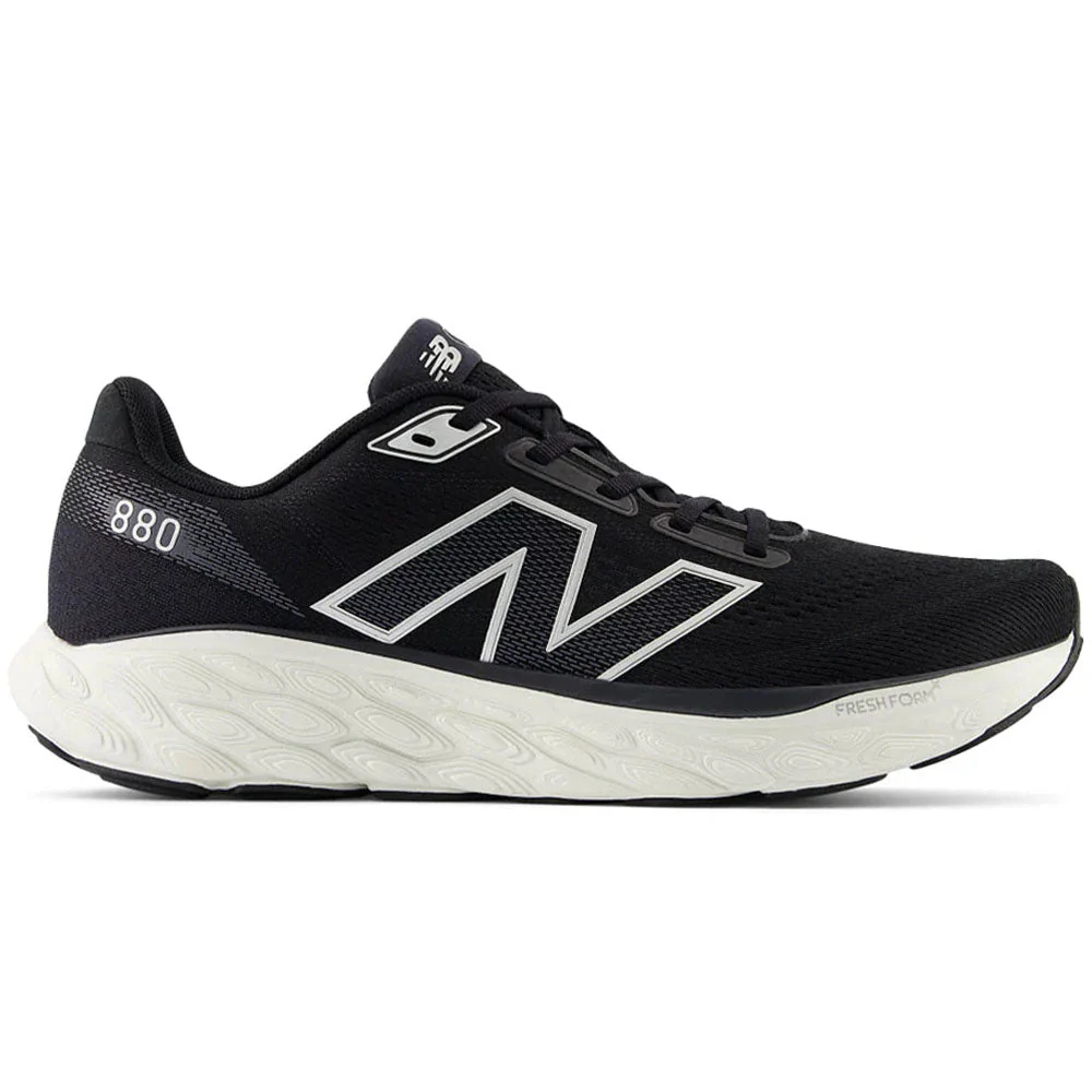 Men's New Balance Fresh Foam X 880v14, Black/Sea Salt, 9 D Medium