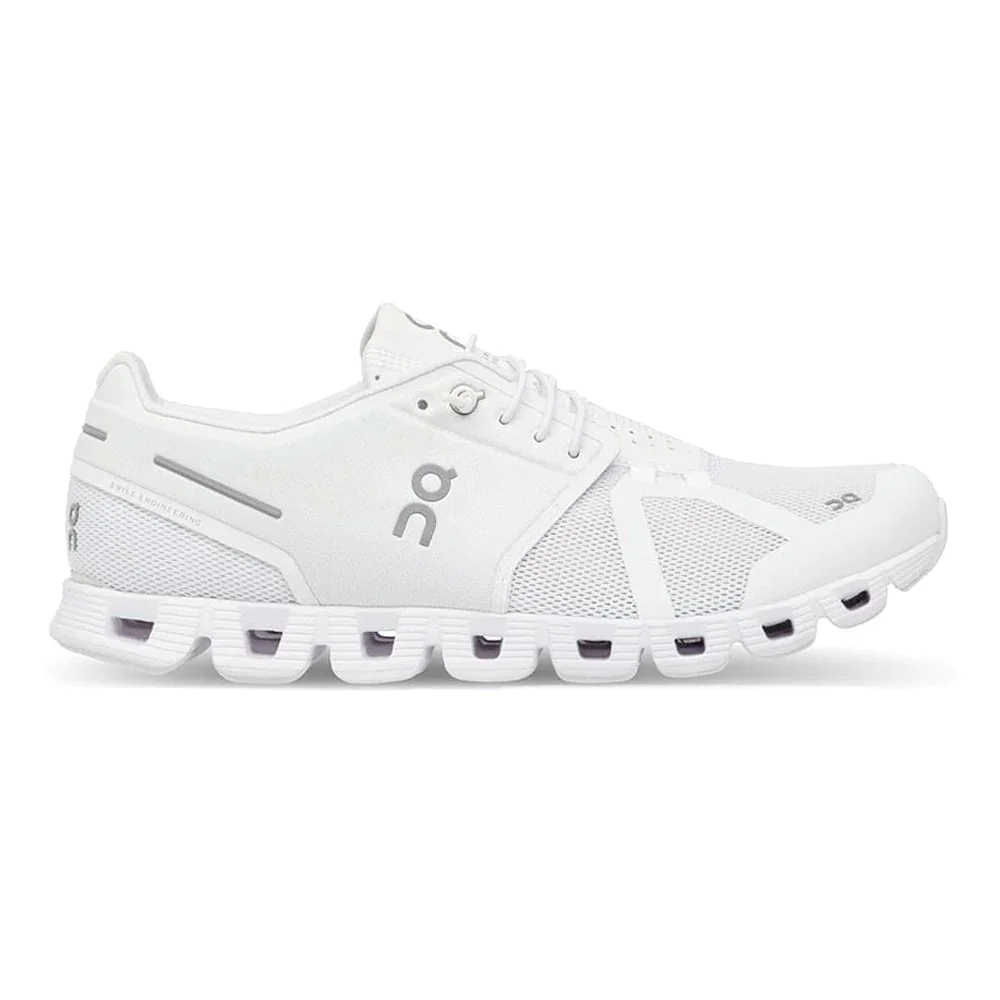 Men's On Cloud 5, All White, 7.5 D Medium