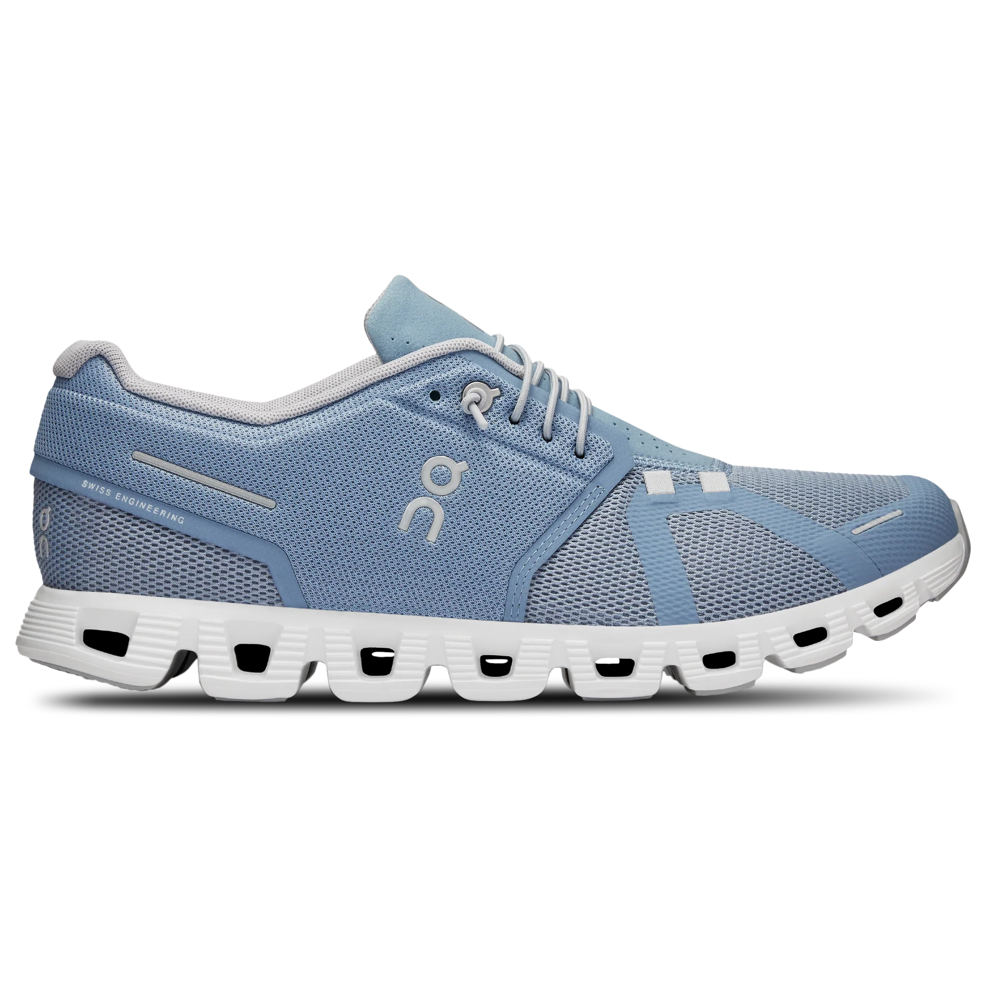 Men's On Cloud 5, Chambray/White, 13 D Medium