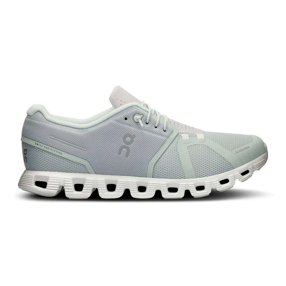 Men's On Cloud 5, Glacier/Glacier, 7 D Medium