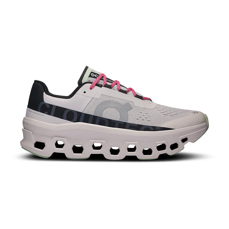 Men's On Cloudmonster, Frost/Black, 11 D Medium