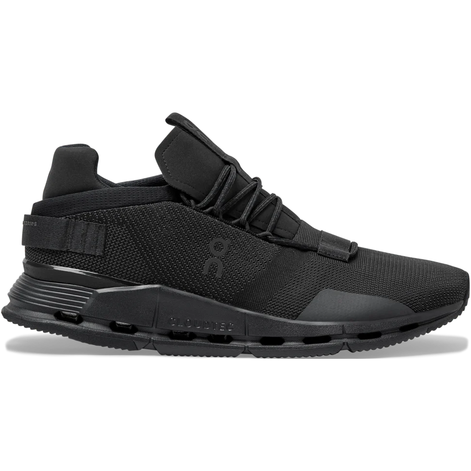 Men's On Cloudnova, Black/Eclipse, 12.5 D Medium