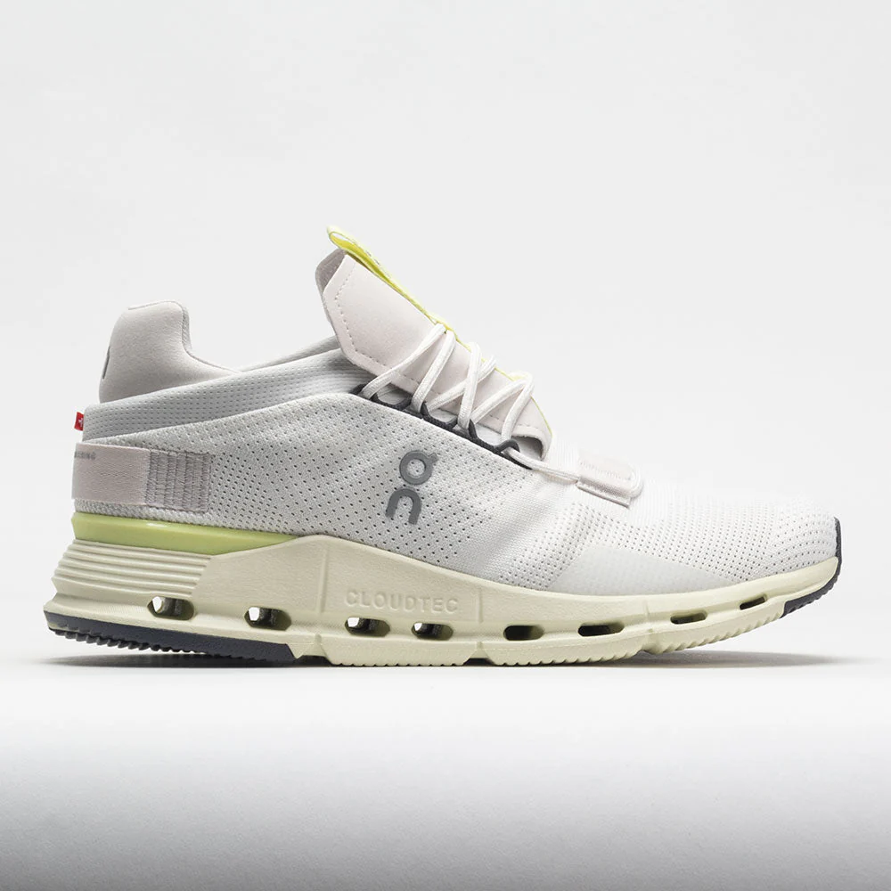 Men's On Cloudnova, Undyed-White/Seedling, 11.5 D Medium