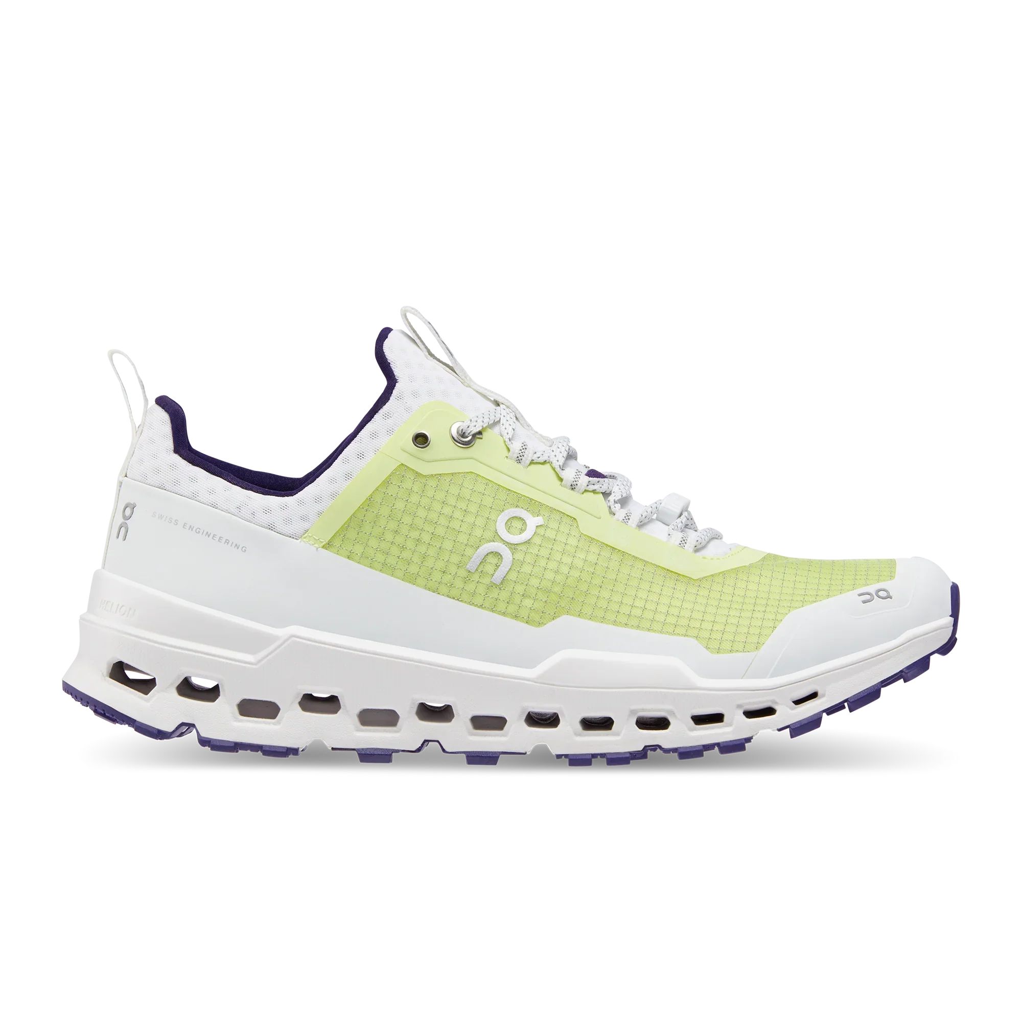 Men's On Cloudultra Fluorite, Hay/White, 8 D Medium