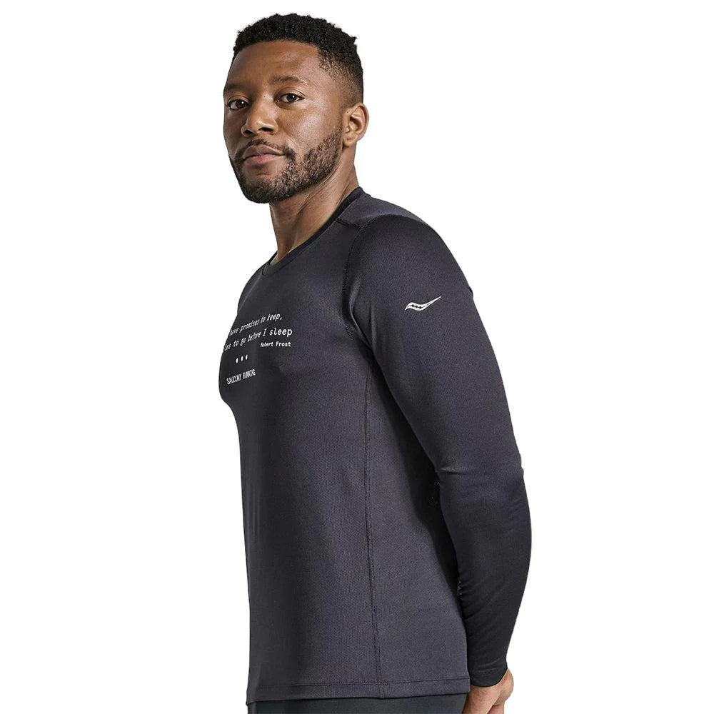 Men's Saucony Stopwatch Graphic Long Sleeve