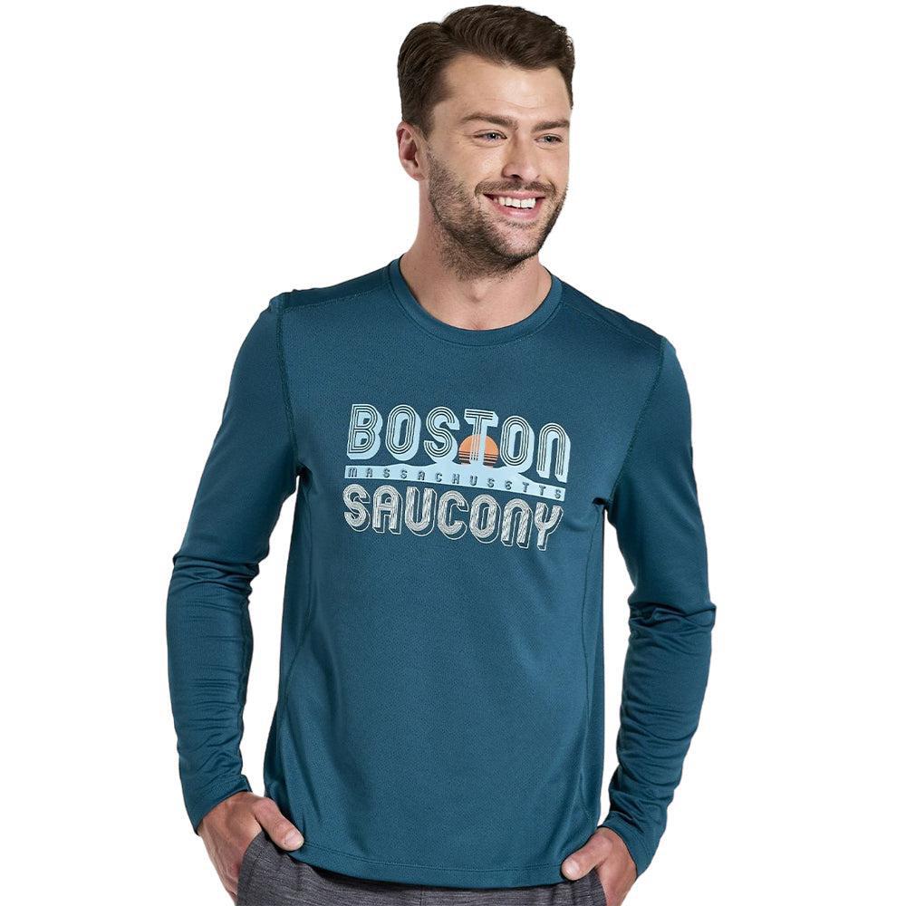 Men's Saucony Stopwatch Graphic Long Sleeve