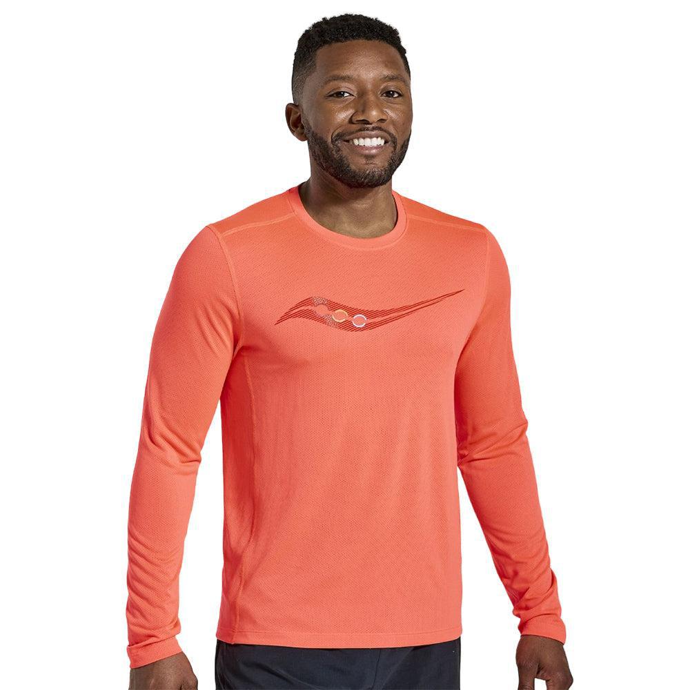 Men's Saucony Stopwatch Graphic Long Sleeve