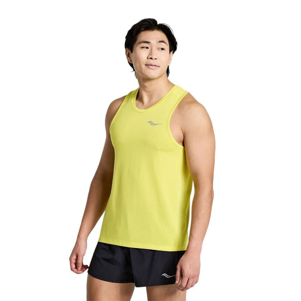 Men's Saucony Stopwatch Singlet
