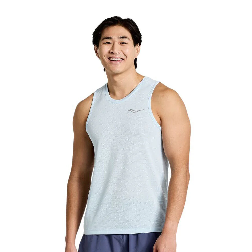 Men's Saucony Stopwatch Singlet