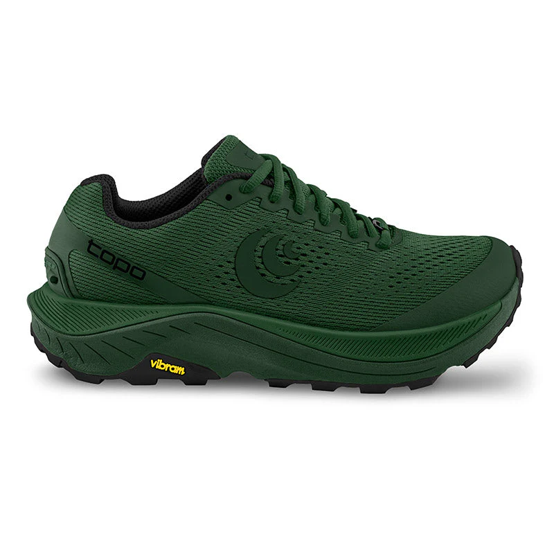 Men's Topo Athletic Ultraventure 3, Green/Forest, 8.5 2E Wide