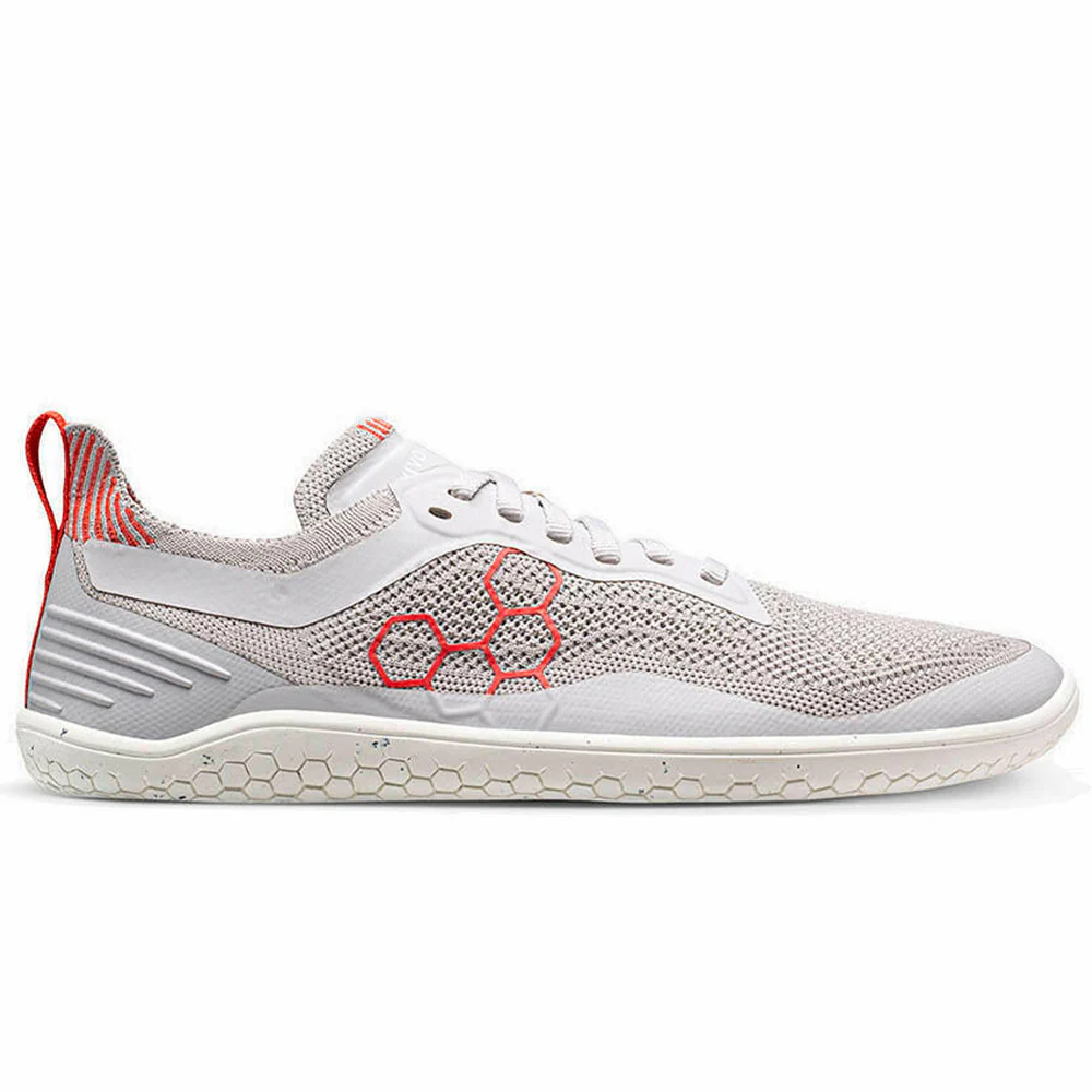 Men's Vivobarefoot Geo Racer Knit, Moonstone, 14 D Medium