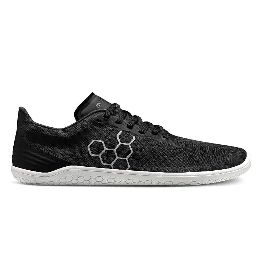 Men's Vivobarefoot Geo Racer Knit, Obsidian, 15 D Medium