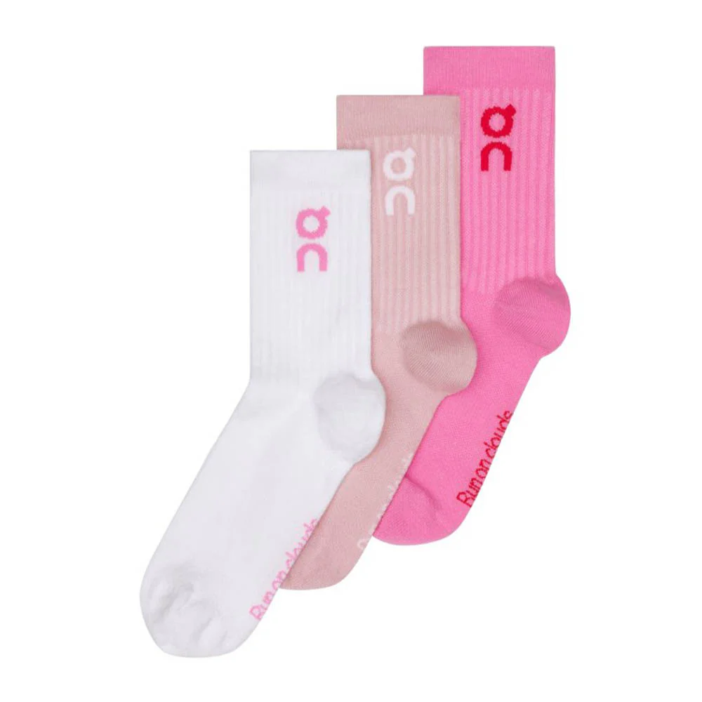 On Logo Sock High 3P