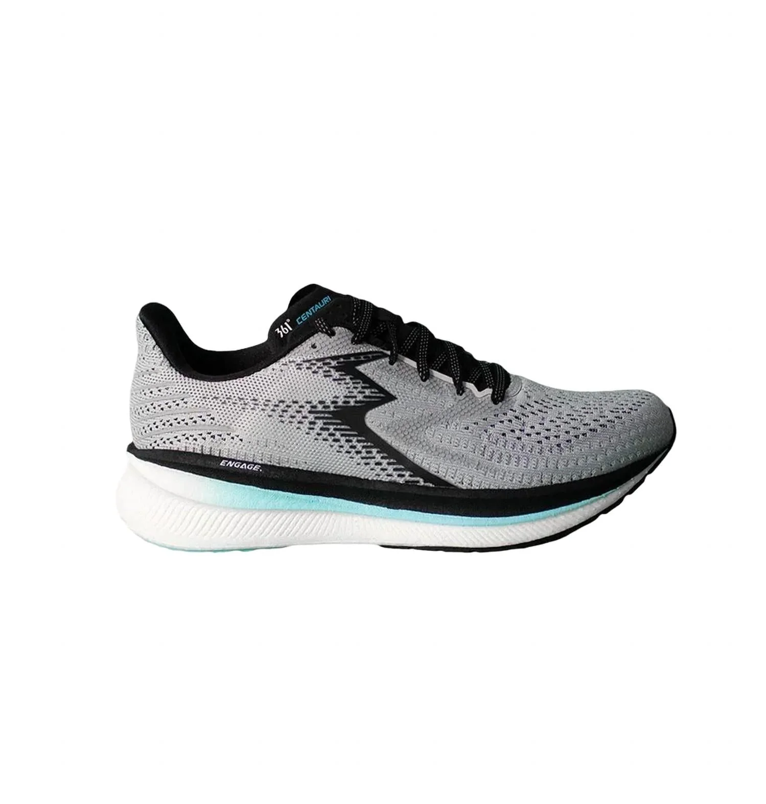 Women's 361 Degrees Centauri, Oyster Mushroom/Black, 7.5 B Medium