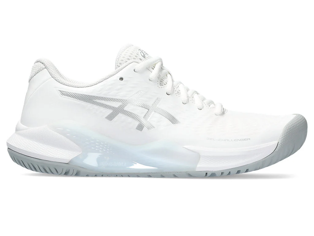 Women's Asics Gel-Challenger 14, White/Pure Silver, 9.5 B Medium