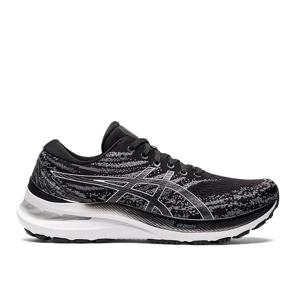 Women's Asics Gel-Kayano 29, Black/White, 7 2A Narrow