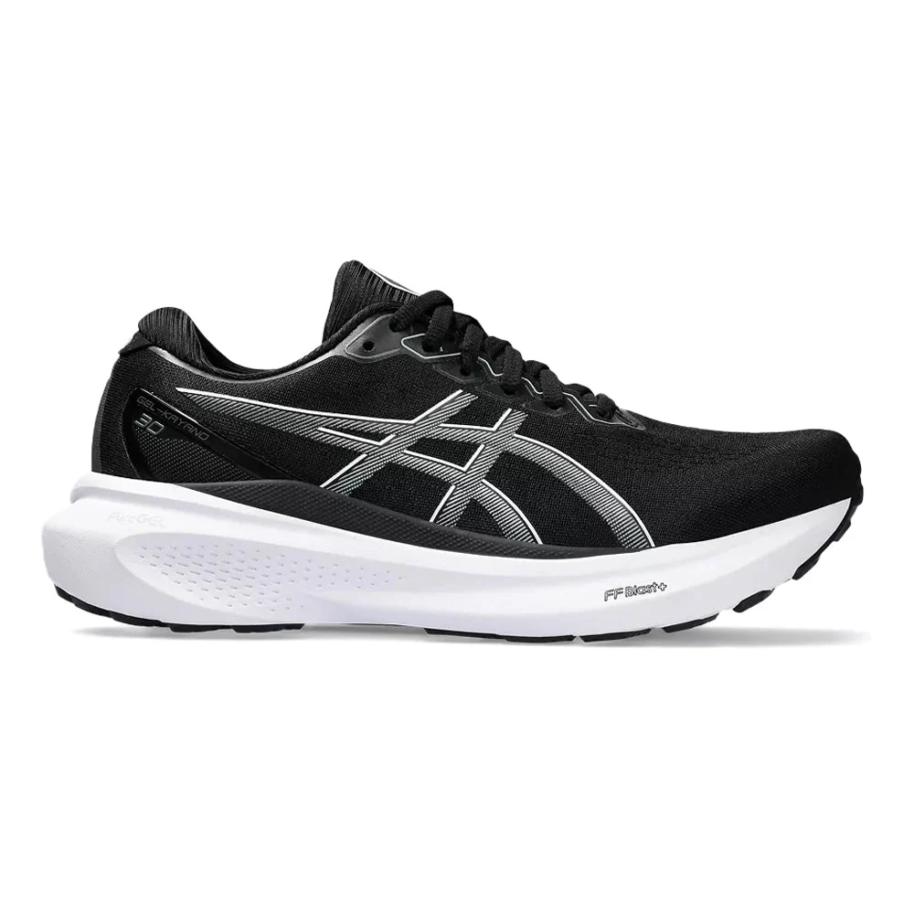 Women's Asics Gel-Kayano 30, Black/Sheet Rock, 6.5 2A Narrow