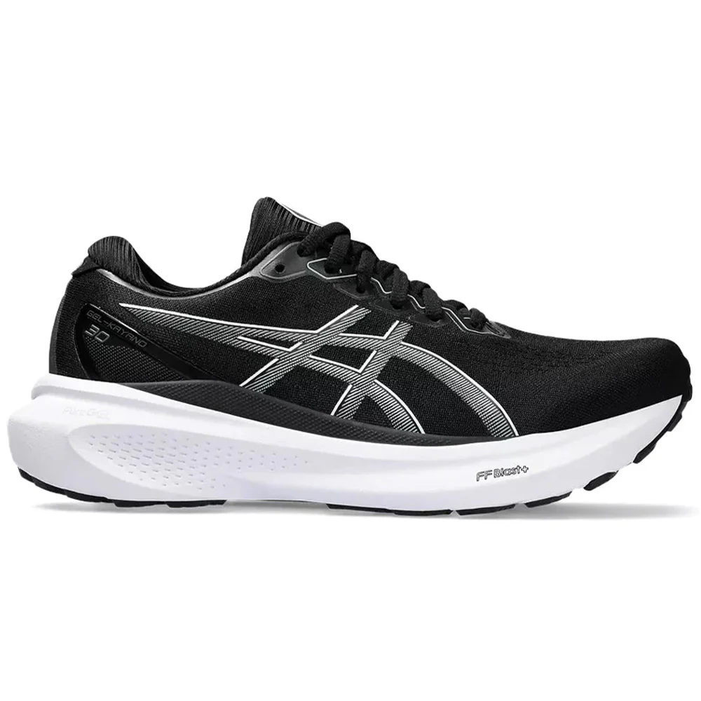 Women's Asics Gel-Kayano 30, Black/Sheet Rock, 7.5 2A Narrow