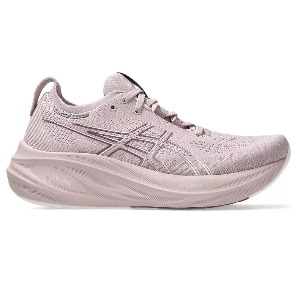 Women's Asics GEL-Nimbus 26, Watershed Rose/White, 10 B Medium