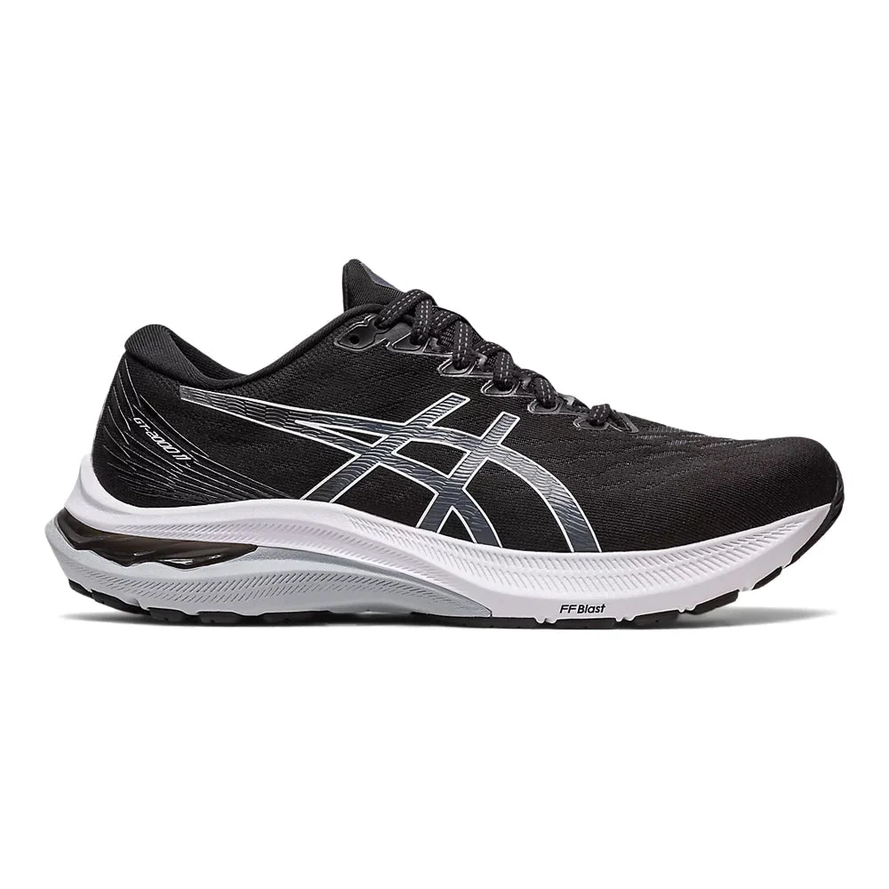 Women's Asics GT-2000 11, Black/White, 5.5 B Medium