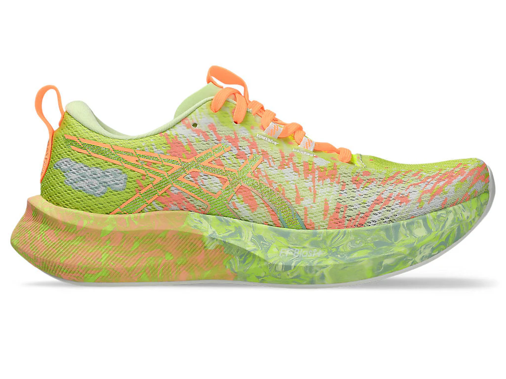 Women's Asics Noosa Tri 16, Safety Yellow/Cool Matcha, 10.5 B Medium