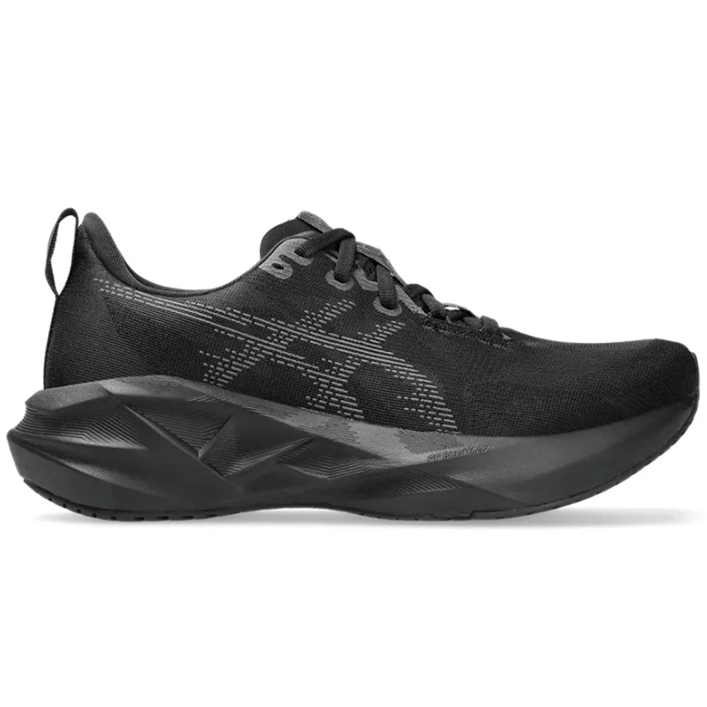 Women's Asics Novablast 5, Black/Carrier Grey, 12 B Medium