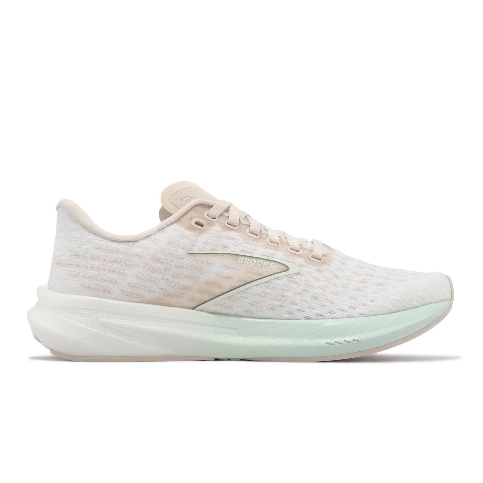 Women's Brooks Hyperion, Crystal Grey/Blue Glass/White, 11 B Medium