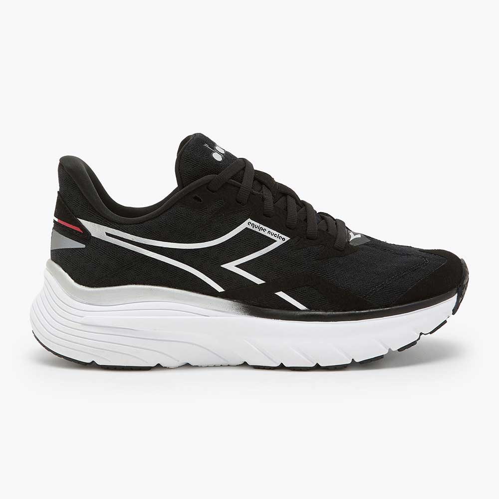 Women's Diadora Equipe Nucleo, Black/Silver/White, 9.5 B Medium