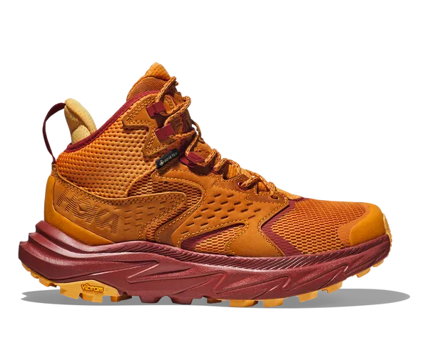 Women's Hoka Anacapa 2 Mid GTX, Amber Haze/Sherbet, 6 B Medium