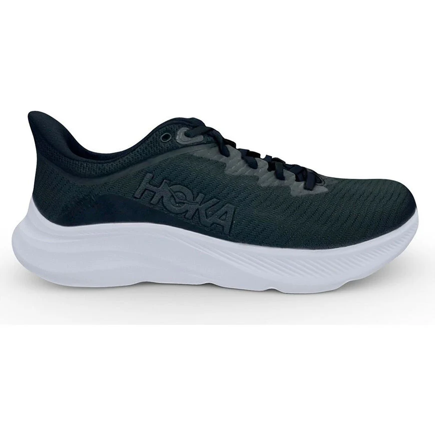 Women's Hoka Solimar, Black/White, 8.5 B Medium
