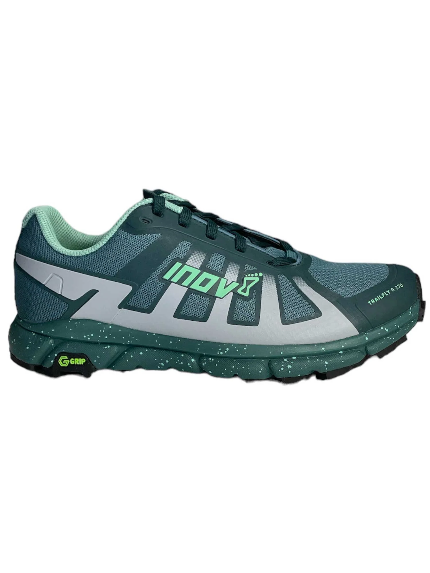Women's Inov8 Trailfly Ultra G 270, Pine/Mint, 6 B Medium