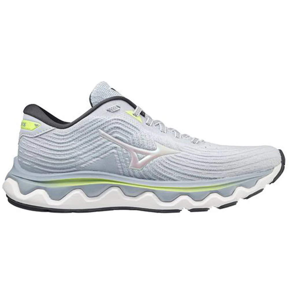 Women's Mizuno Wave Horizon 6, Heather/White, 8.5 B Medium