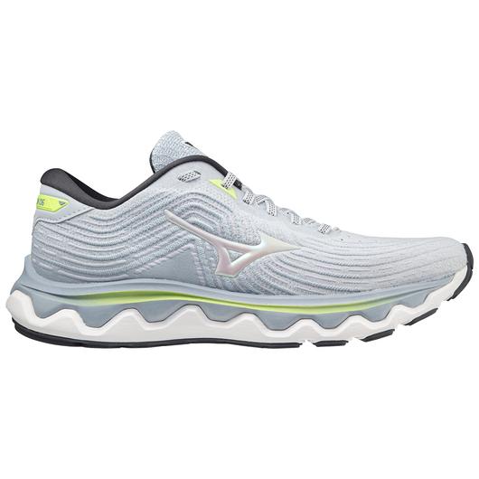 Women's Mizuno Wave Horizon 6, Heather/White, 9 B Medium
