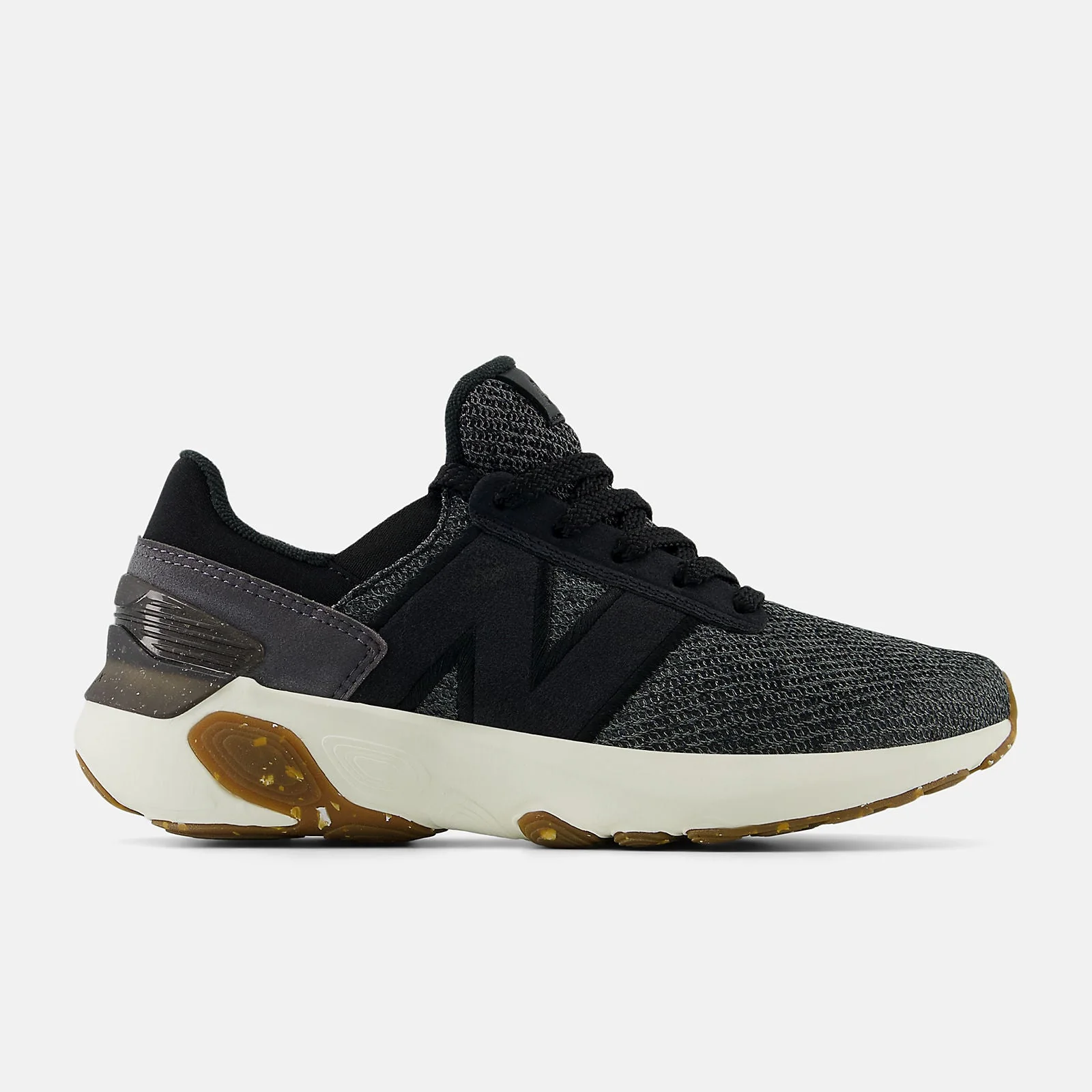Women's New Balance Fresh Foam X 1440, Black/Black/Castlerock, 10.5 B Medium