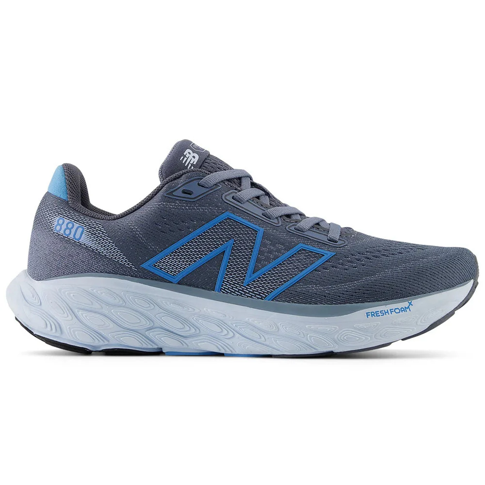 Women's New Balance Fresh Foam X 880v14, Dark Arctic Grey/Coastal Blue/Quarry Blue, 7.5 B Medium