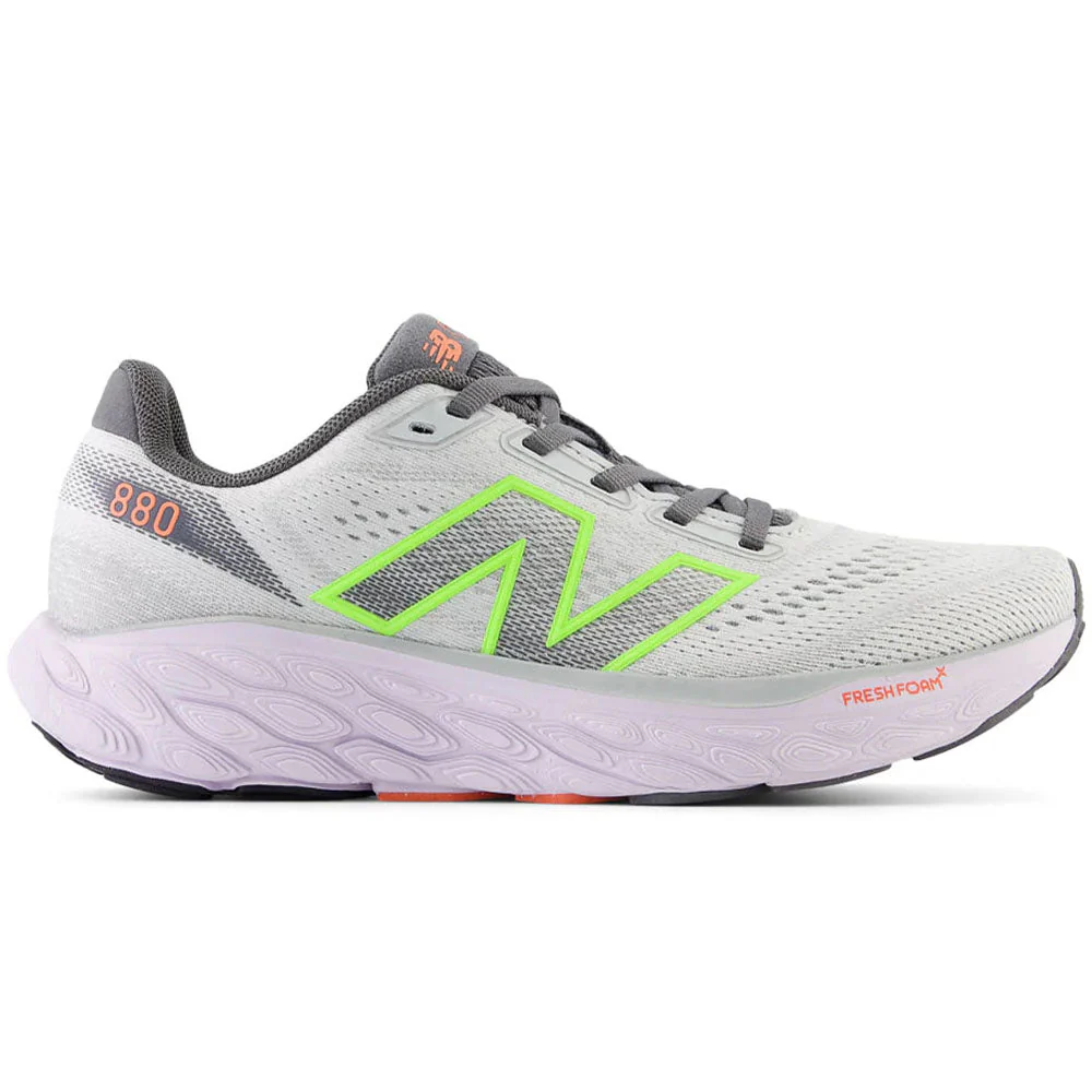 Women's New Balance Fresh Foam X 880v14, Grey Matter/Taro, 9.5 B Medium