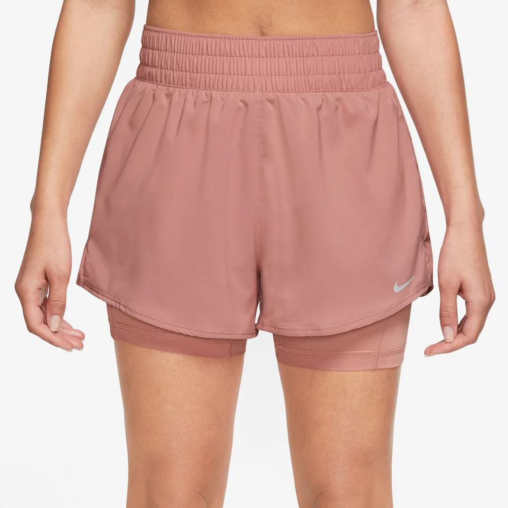 Women's Nike One Dri-FIT High-Waisted 3" 2-in-1 Shorts