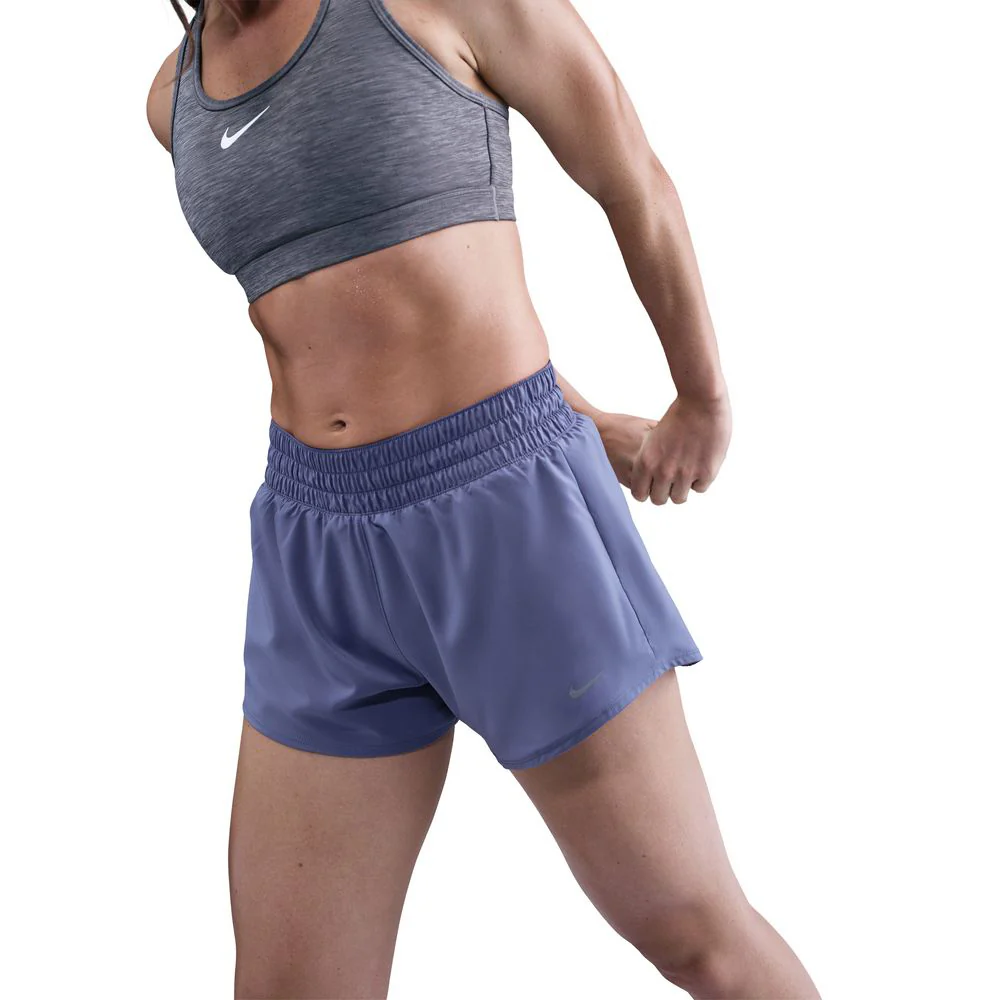 Women's Nike One Dri-FIT Mid-Rise 3" Brief-Lined Shorts - Image 5
