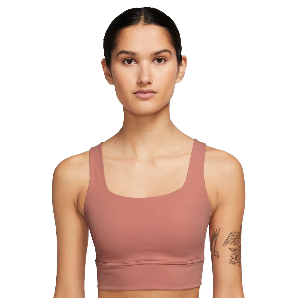 Women's Nike Zenvy Medium-Support Padded Longline Sports Bra - Image 2