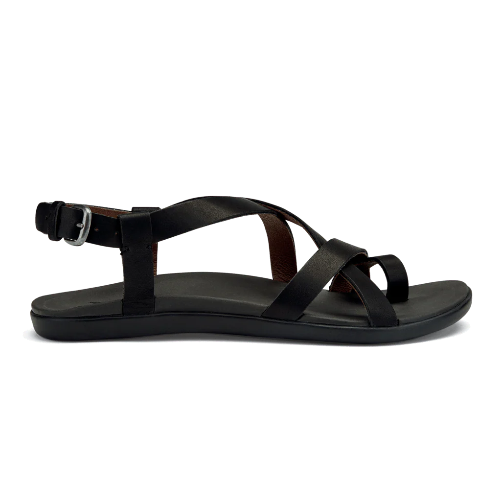 Women's Olukai Upena, Black, 10 B Medium