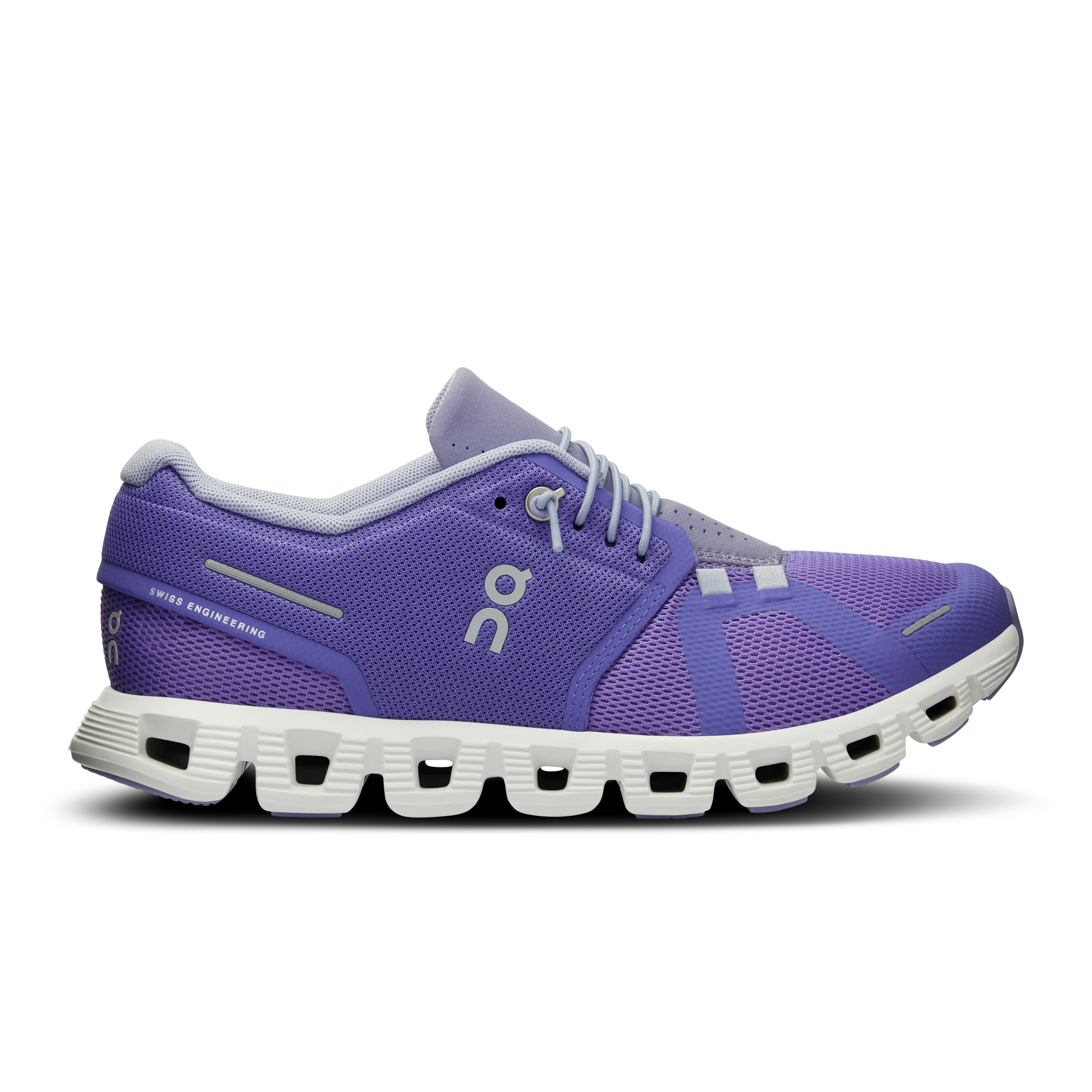 Women's On Cloud 5, Blueberry/Feather, 8 B Medium