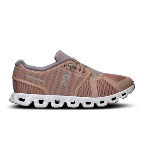 Women's On Cloud 5, Rosebrown/Fog, 7.5 B Medium