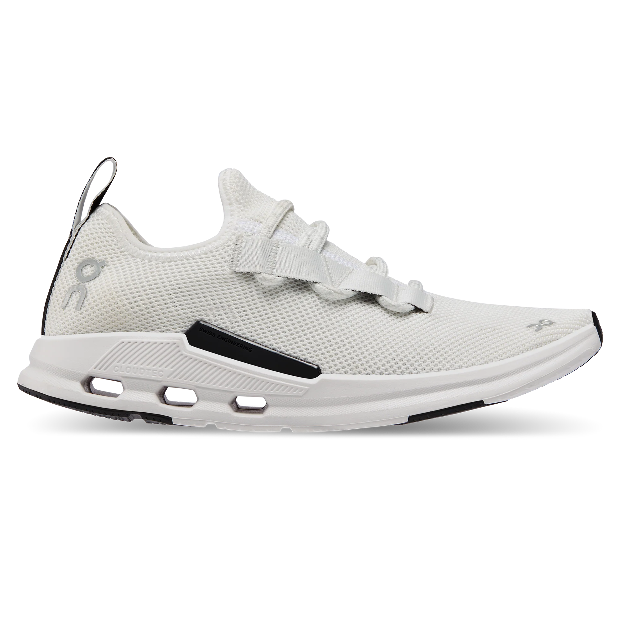 Women's On Cloudeasy, Undyed-White/Black, 6.5 B Medium