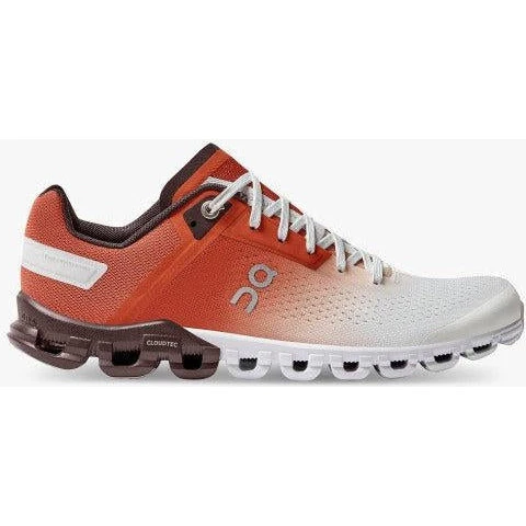 Women's On Cloudflow, Rust/White, 7.5 B Medium